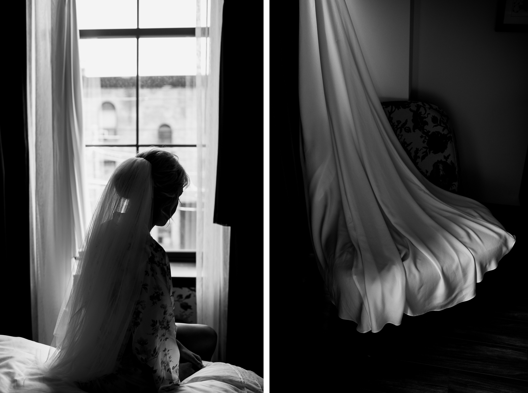 Bride and Dress at Broadview Hotel